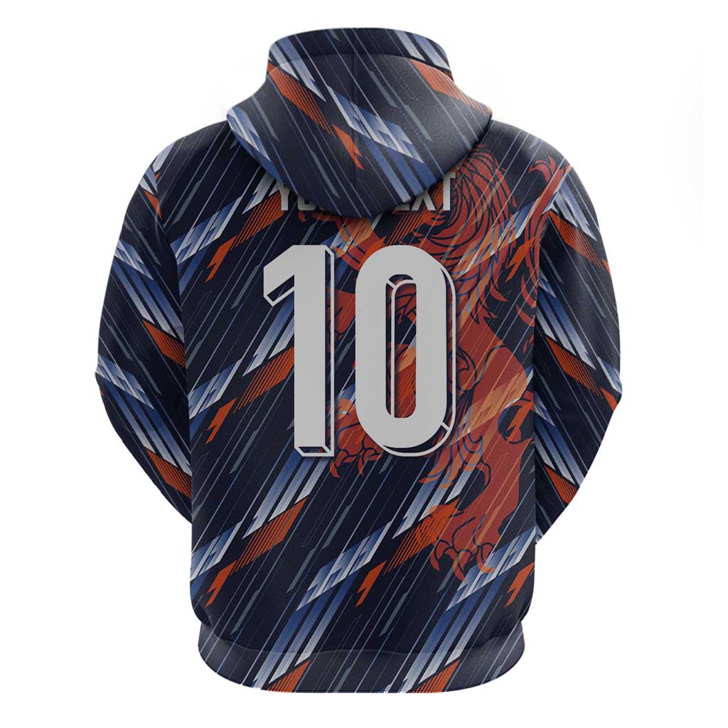 Custom Netherlands Lion Football Hoodie Sporty Style LT03