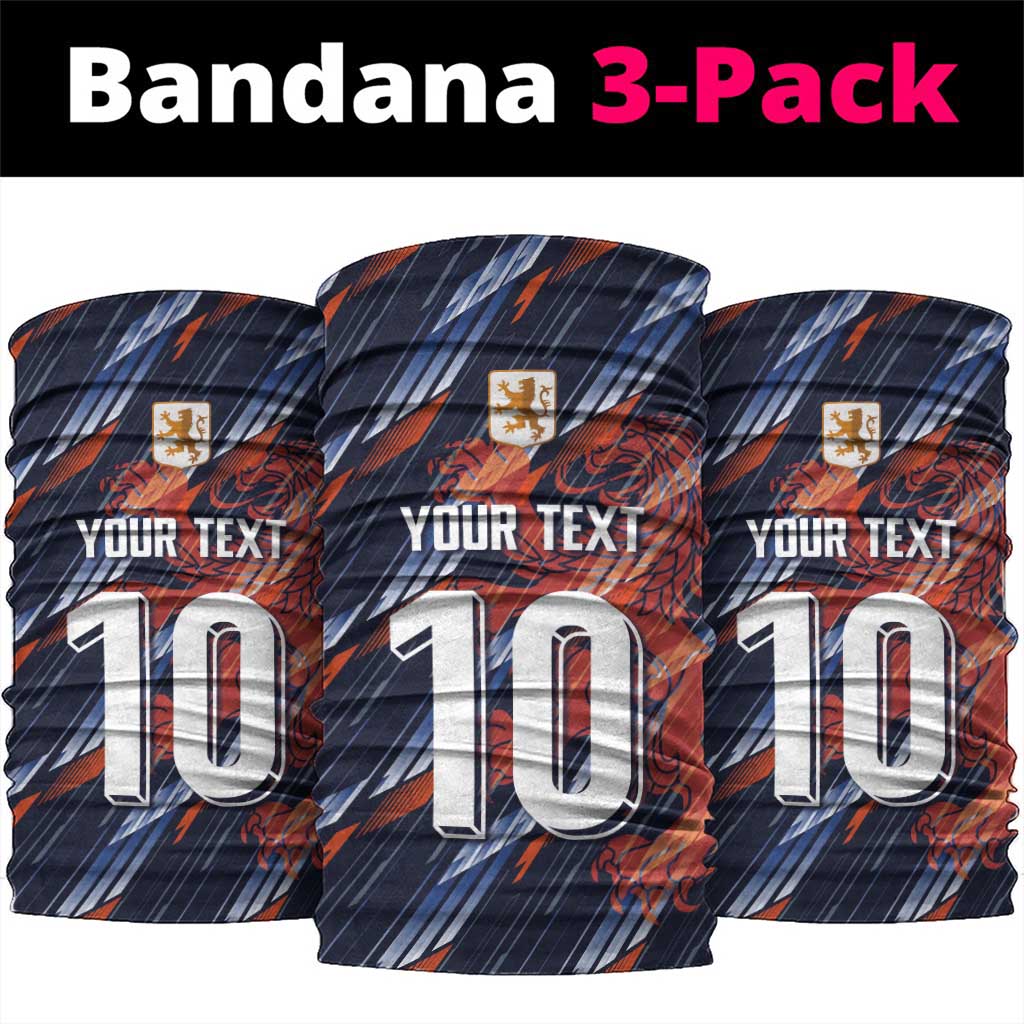 Custom Netherlands Lion Football Neck Gaiter Sporty Style LT03