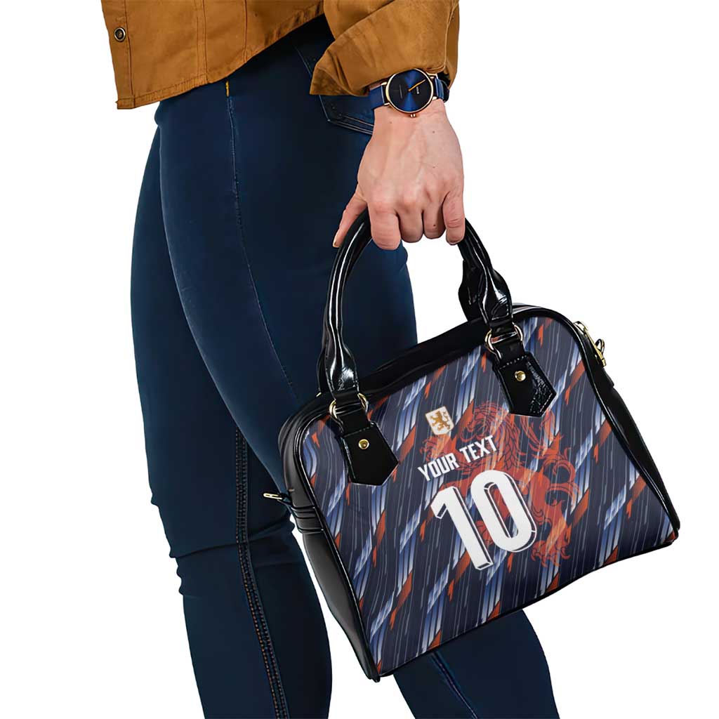 Custom Netherlands Lion Football Shoulder Handbag Sporty Style LT03