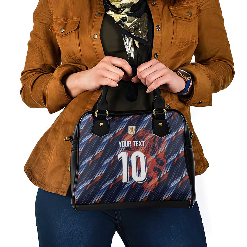 Custom Netherlands Lion Football Shoulder Handbag Sporty Style LT03