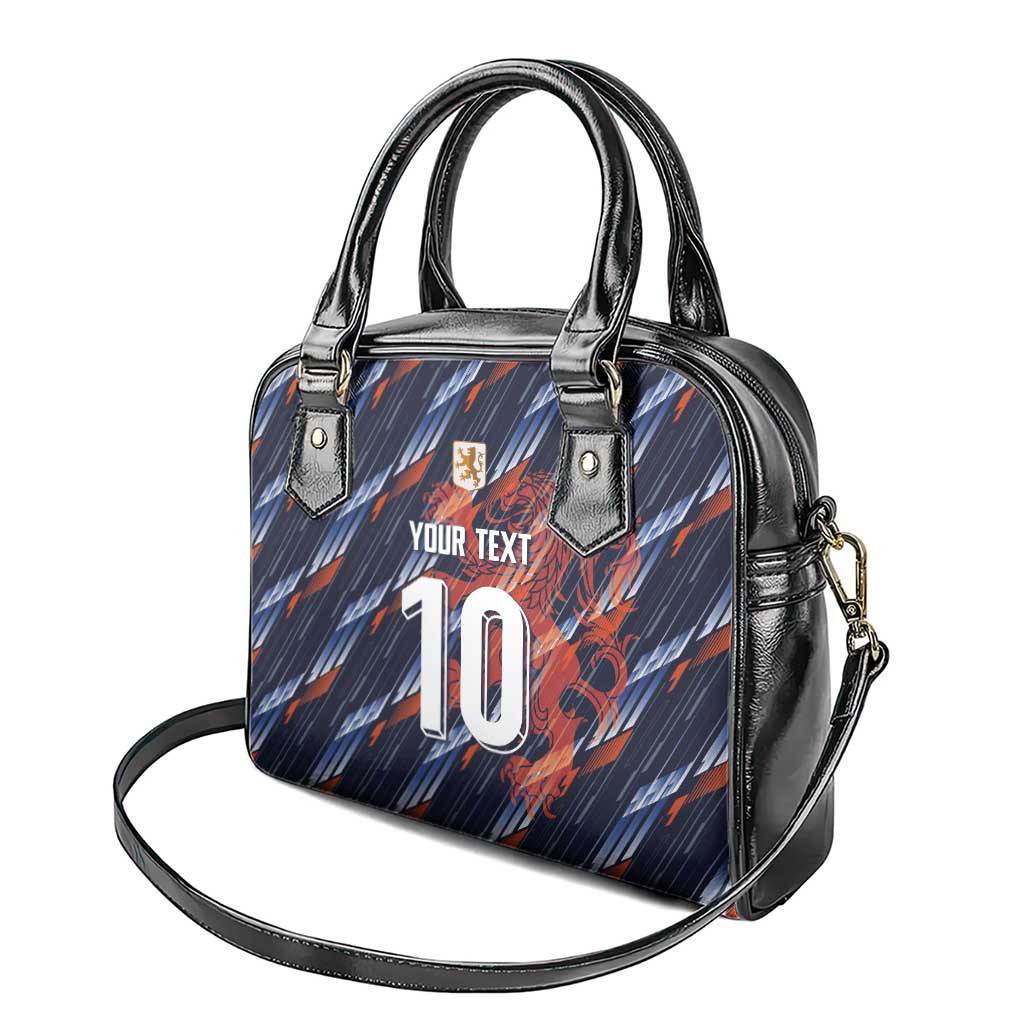 Custom Netherlands Lion Football Shoulder Handbag Sporty Style LT03