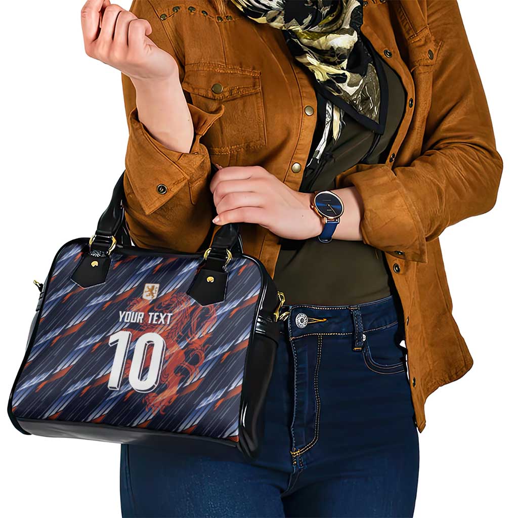 Custom Netherlands Lion Football Shoulder Handbag Sporty Style LT03