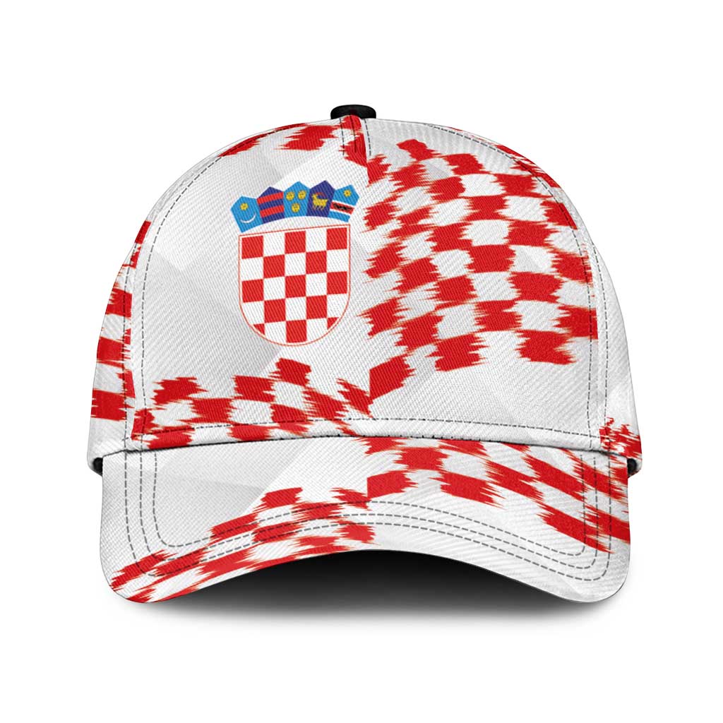 Croatia Football Classic Cap Kockasti-Grunge Checkers LT03