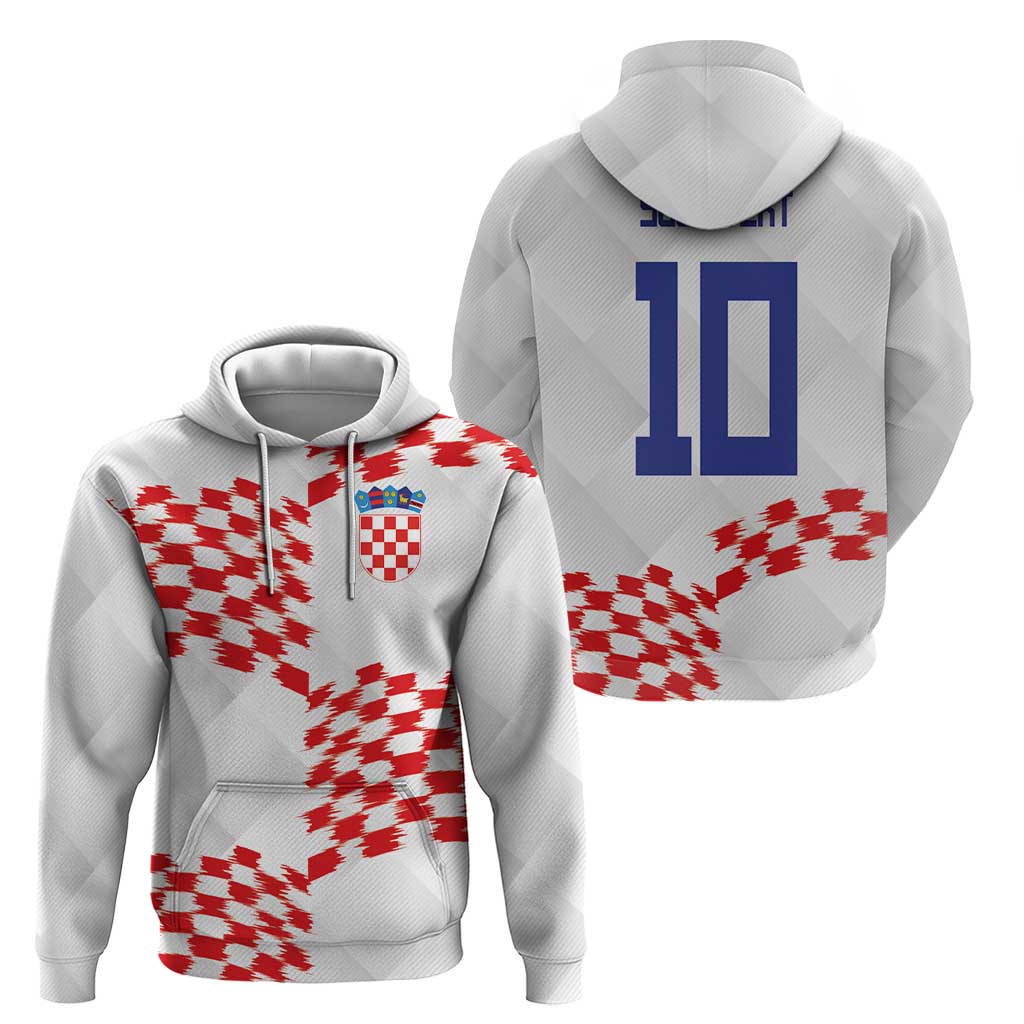 Custom Croatia Football Hoodie Kockasti-Grunge Checkers LT03