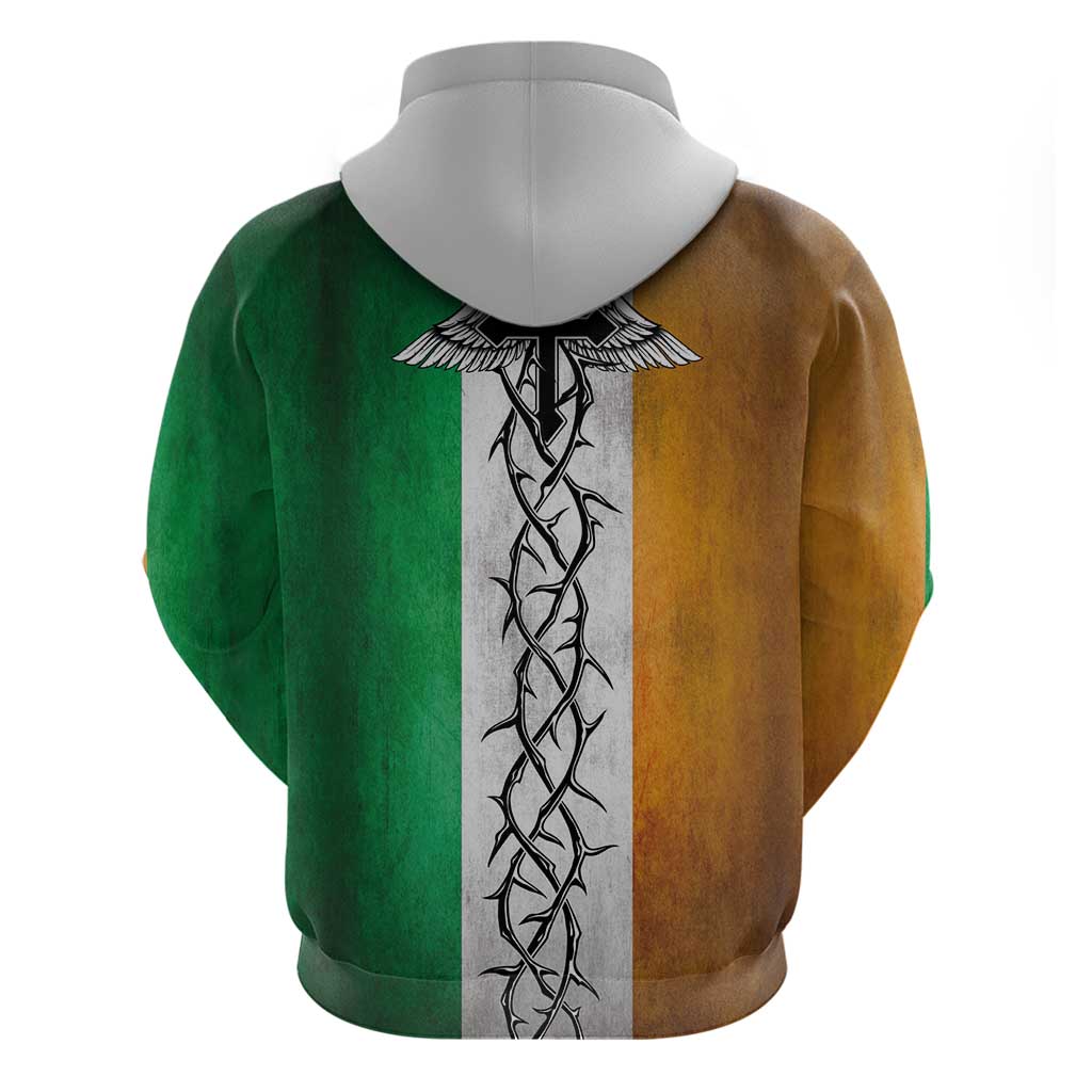 The Ireland - Notorious Hoodie Old School Tattoos Grunge Style LT03