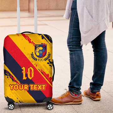 Custom Ecuador Football Luggage Cover La Tricolor-100th Anniversary LT03