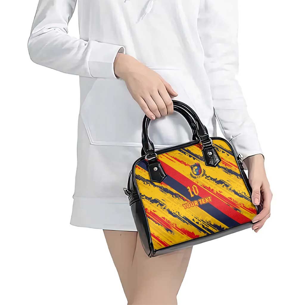 Custom Ecuador Football Shoulder Handbag La Tricolor-100th Anniversary LT03
