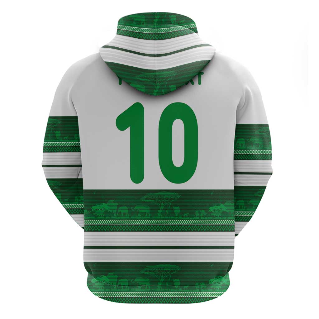 Custom Zimbabwe Rugby Hoodie African Heritage Stripes Style LT03
