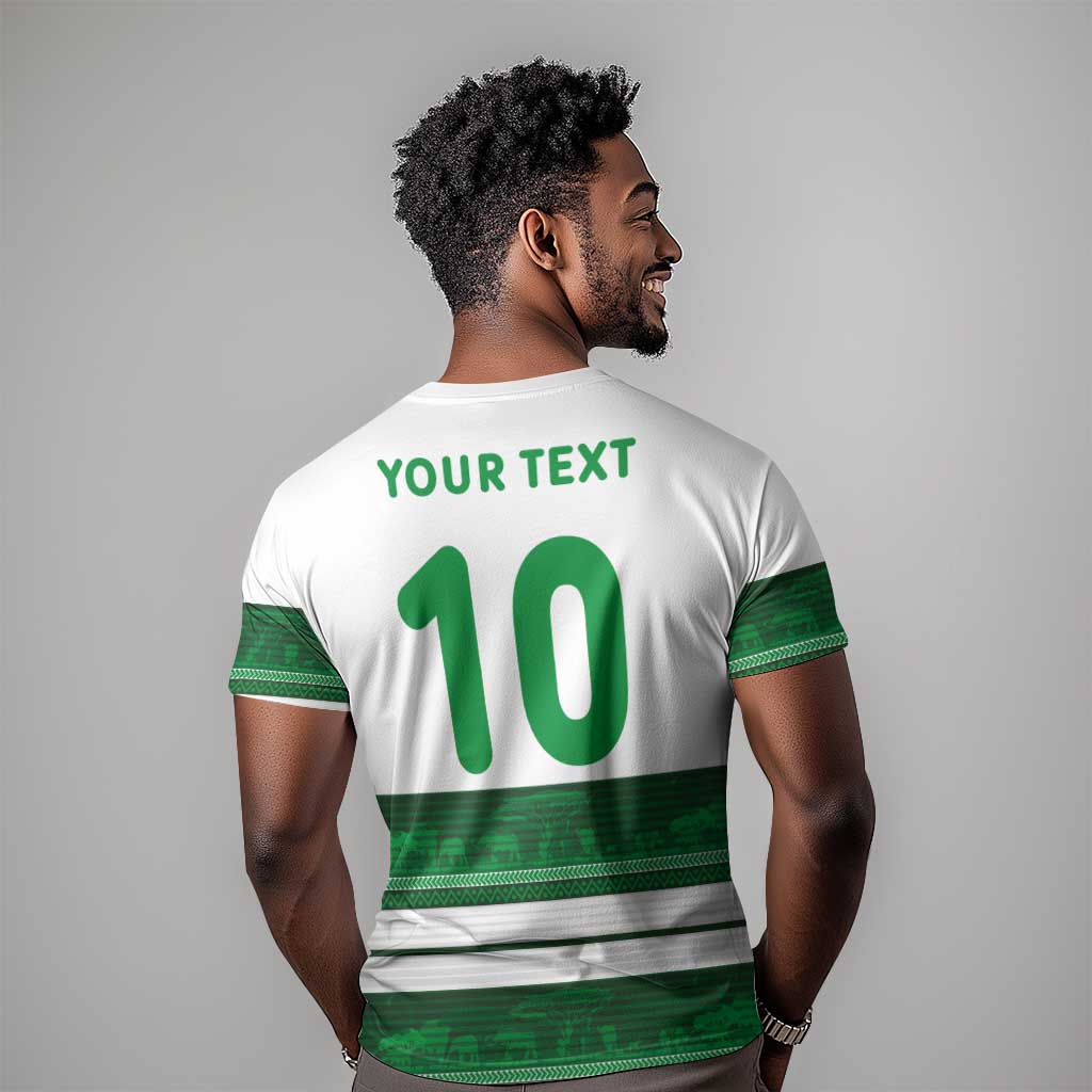 Custom Zimbabwe Rugby T shirt African Heritage Edition LT03