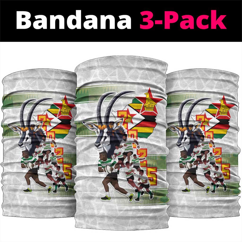 Zimbabwe Rugby The Champions 2025 Neck Gaiter Warriors Sable Antelope LT03