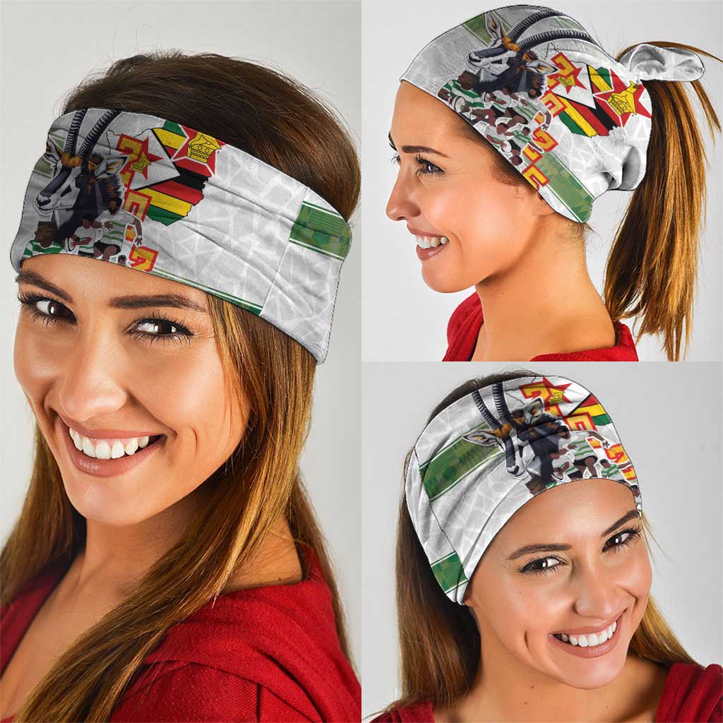 Zimbabwe Rugby The Champions 2025 Neck Gaiter Warriors Sable Antelope LT03