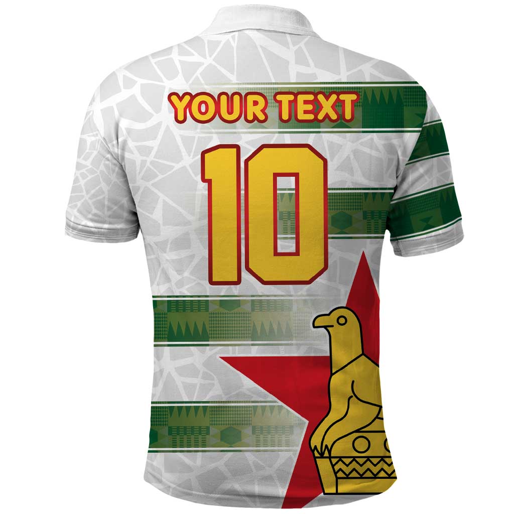 Custom Zimbabwe Rugby The Champions 2025 Polo Shirt Warriors Sable Antelope LT03