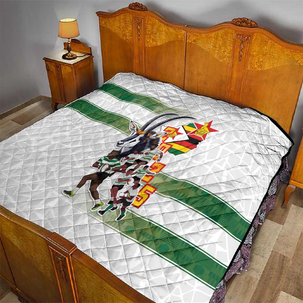 Zimbabwe Rugby The Champions 2025 Quilt Sables-Warriors of Africa LT03
