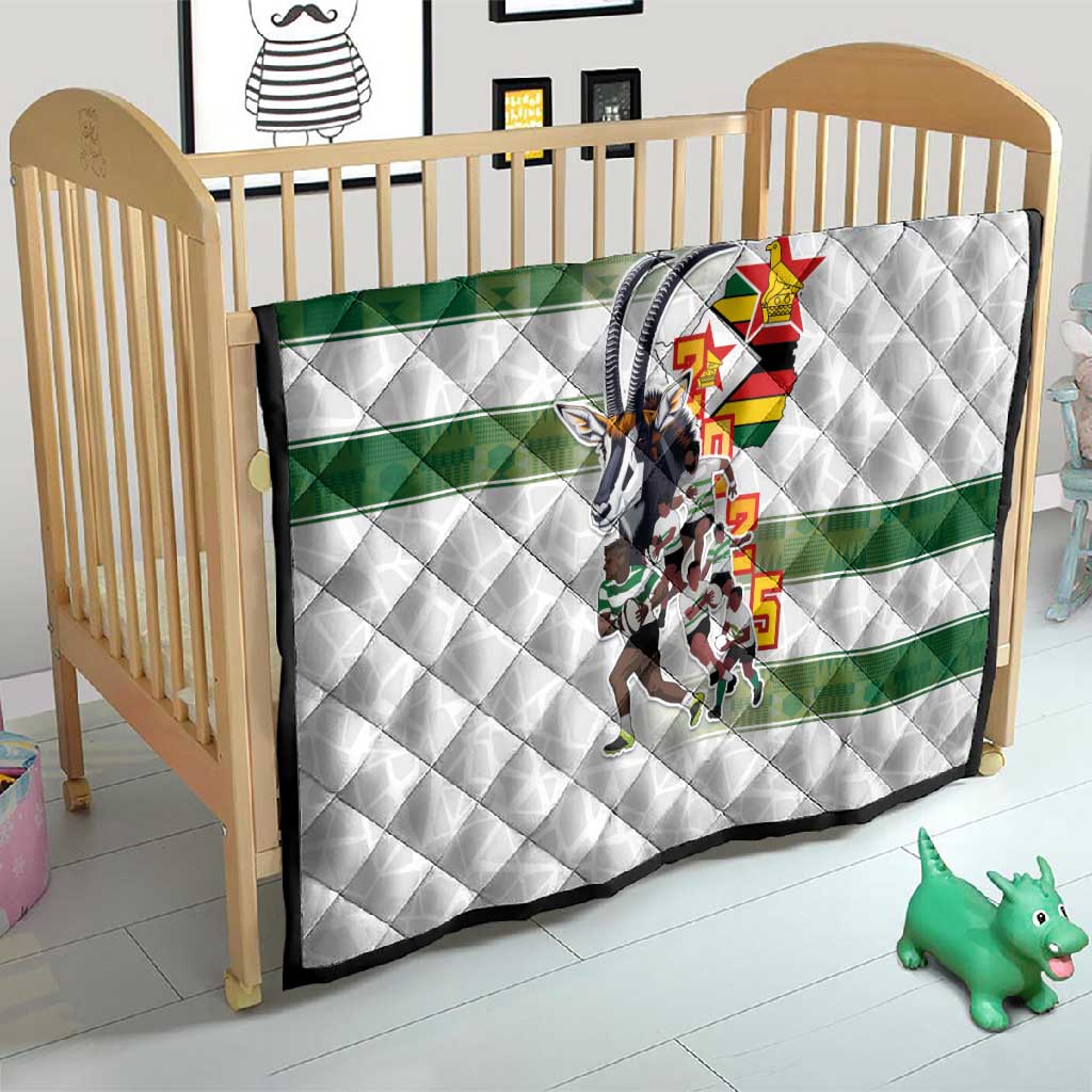 Zimbabwe Rugby The Champions 2025 Quilt Sables-Warriors of Africa LT03