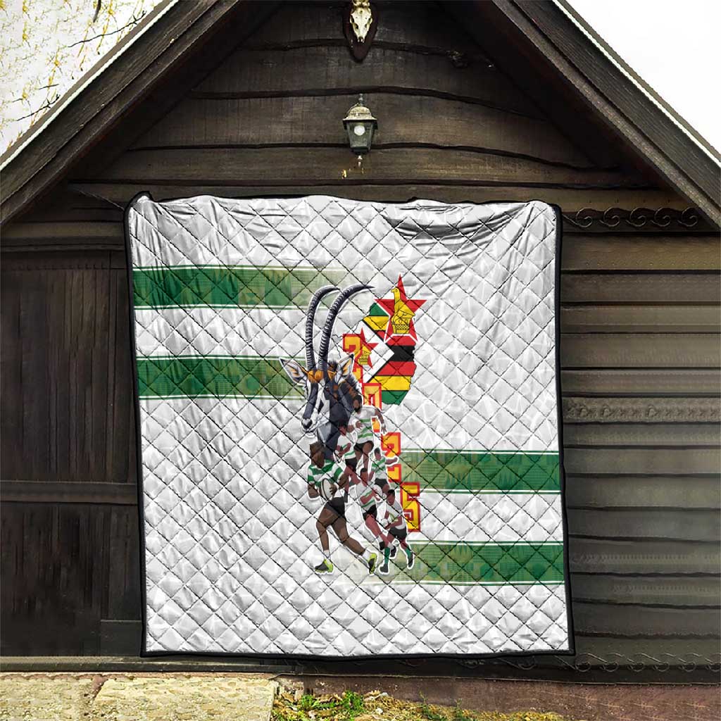 Zimbabwe Rugby The Champions 2025 Quilt Sables-Warriors of Africa LT03