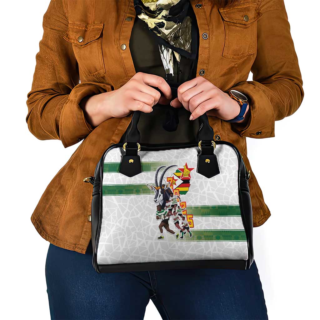 Zimbabwe Rugby The Champions 2025 Shoulder Handbag Warriors Sable Antelope LT03