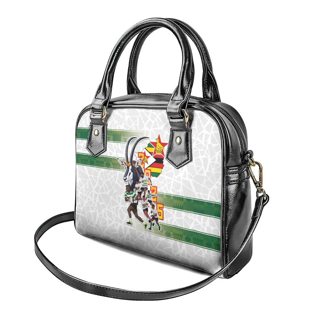 Zimbabwe Rugby The Champions 2025 Shoulder Handbag Warriors Sable Antelope LT03