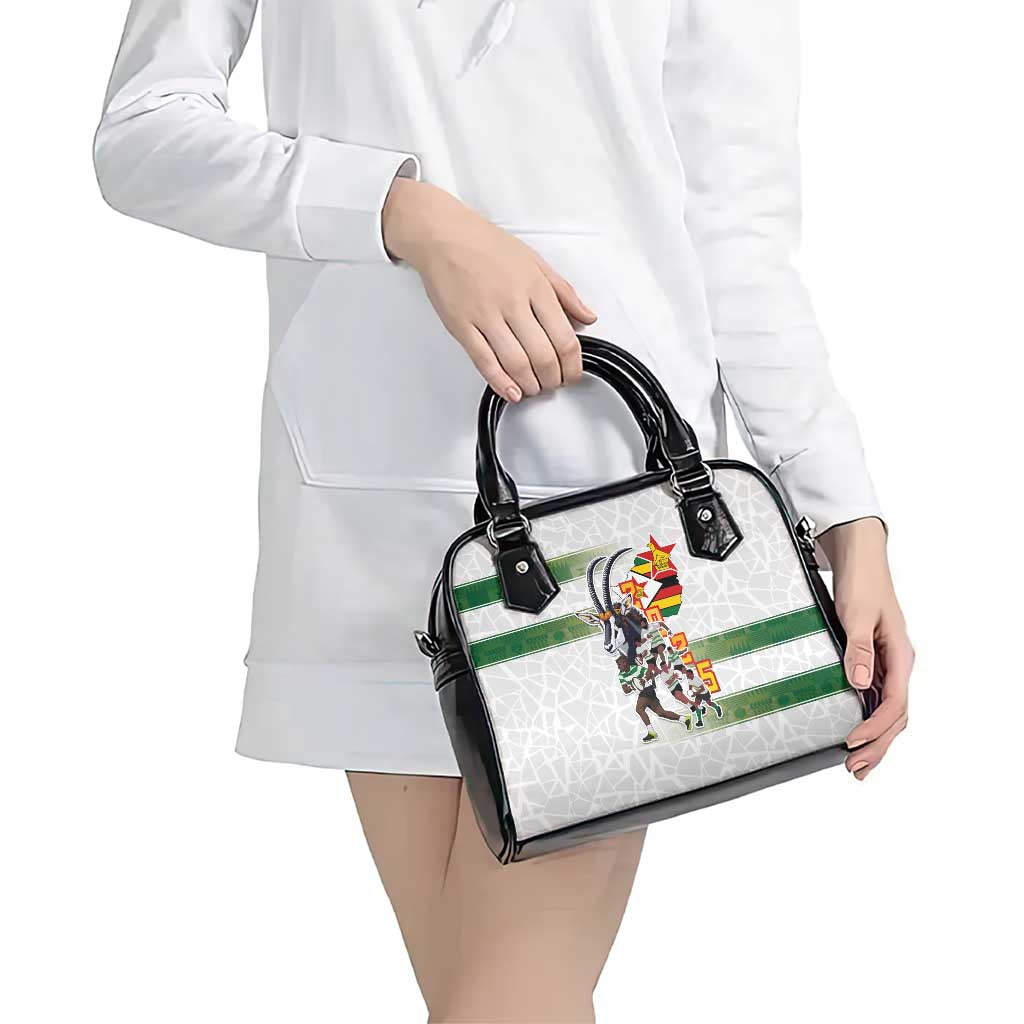 Zimbabwe Rugby The Champions 2025 Shoulder Handbag Warriors Sable Antelope LT03