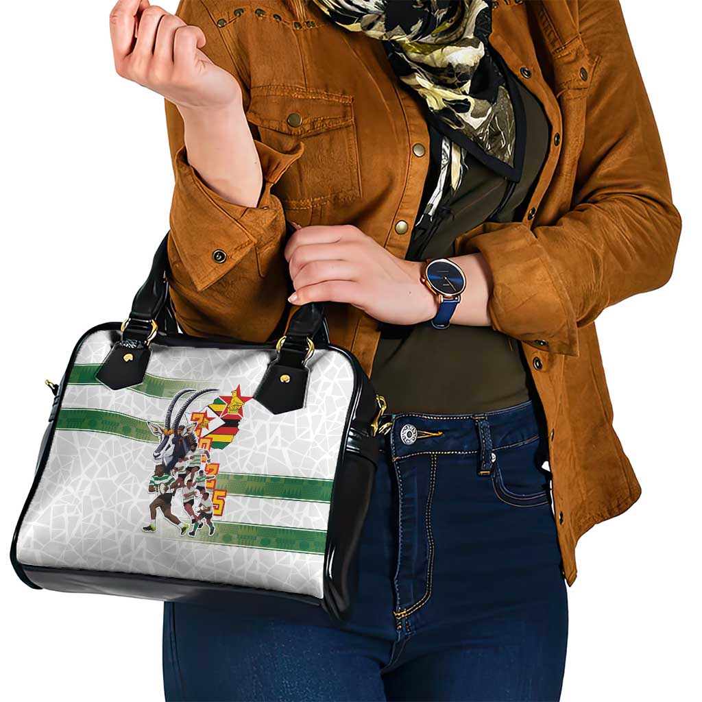 Zimbabwe Rugby The Champions 2025 Shoulder Handbag Warriors Sable Antelope LT03