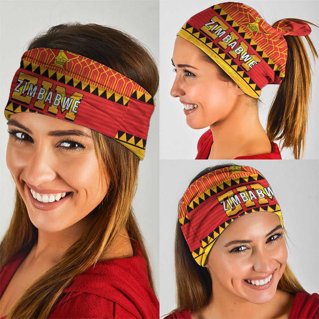 Zimbabwe Cricket Neck Gaiter African Heritage Stripes Style LT03