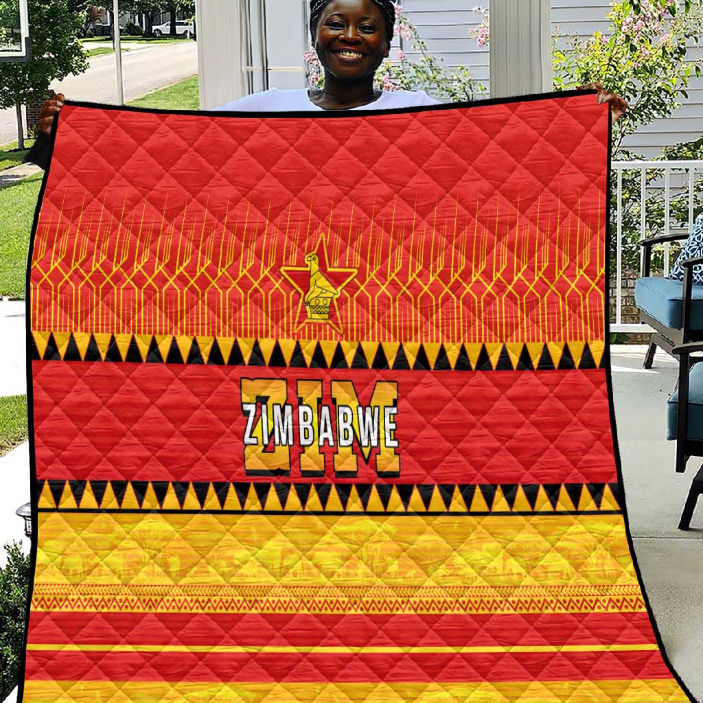 Zimbabwe Cricket Quilt African Heritage Edition LT03