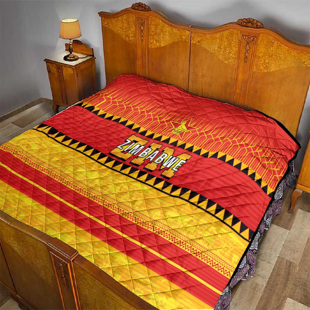 Zimbabwe Cricket Quilt African Heritage Edition LT03