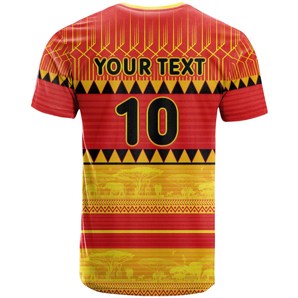 Custom Zimbabwe Cricket T shirt African Heritage Edition LT03