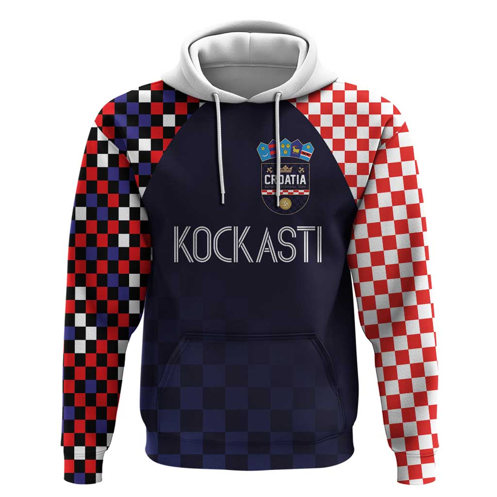 Custom Croatia Football Go Checkered Ones Hoodie LT03