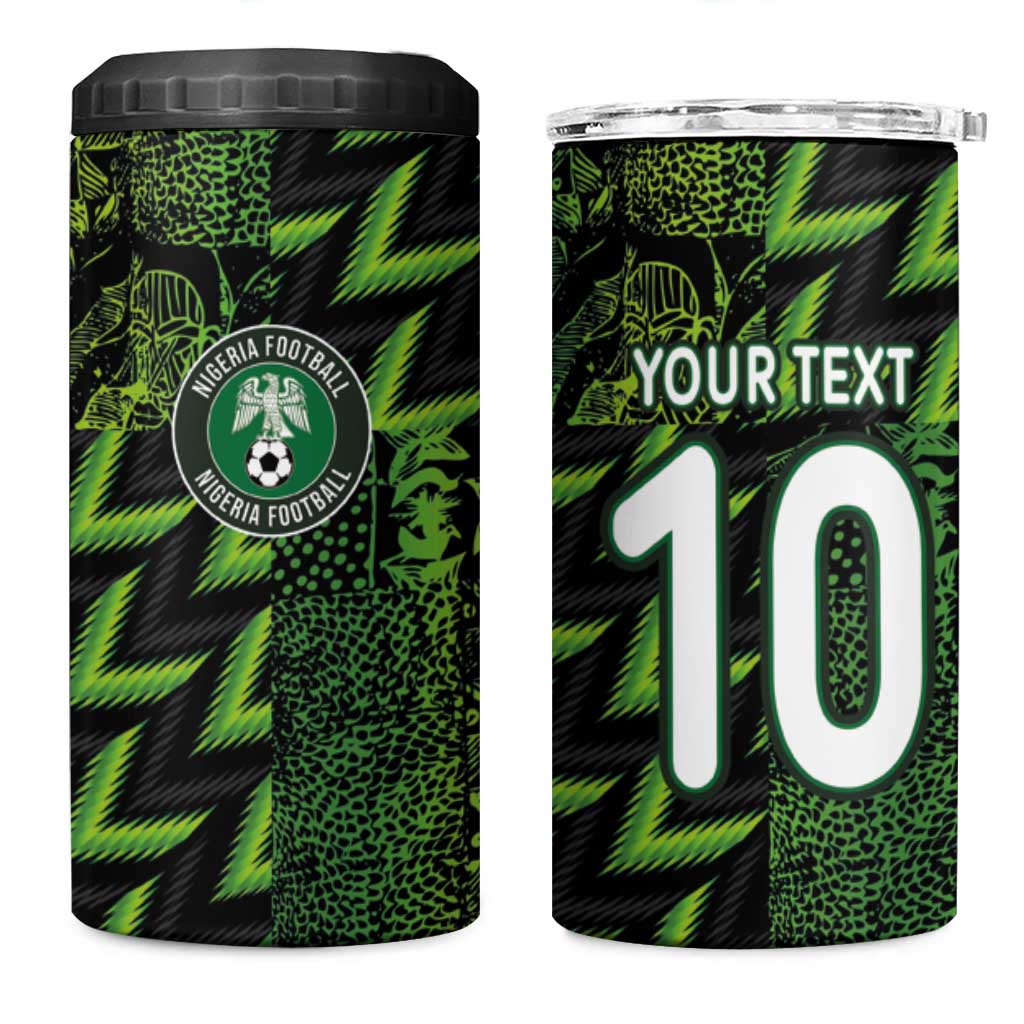Nigeria Football Custom 4 in 1 Can Cooler Tumbler Champions-Super Eagles LT03