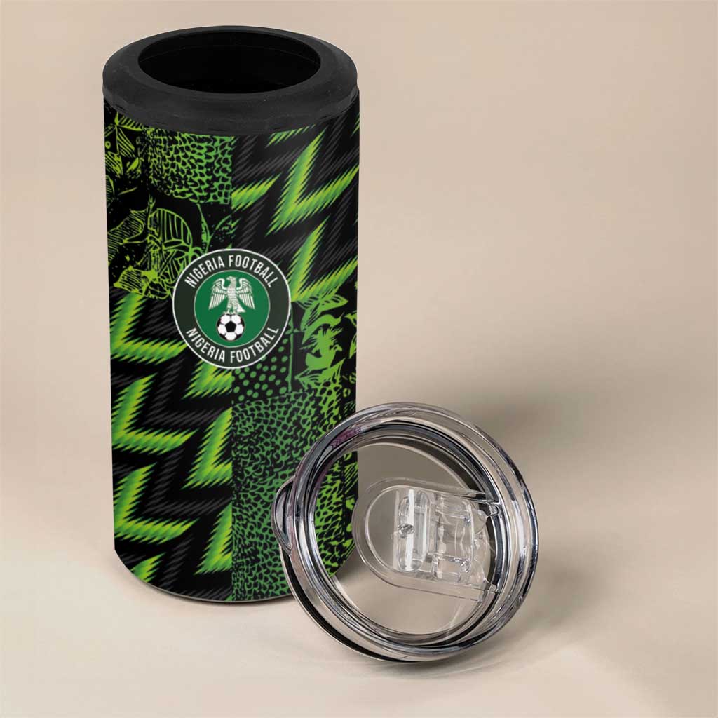 Nigeria Football Custom 4 in 1 Can Cooler Tumbler Champions-Super Eagles LT03