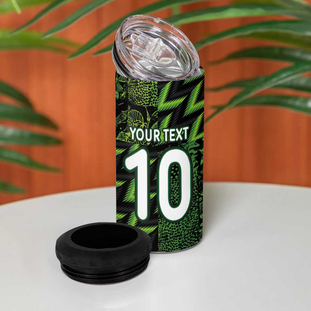Nigeria Football Custom 4 in 1 Can Cooler Tumbler Champions-Super Eagles LT03