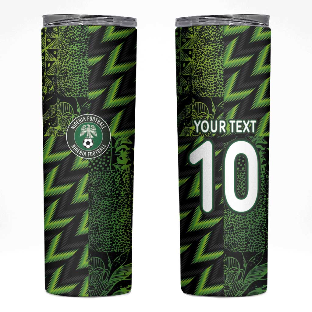Nigeria Football Custom Skinny Tumbler Champions-Super Eagles LT03