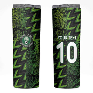 Nigeria Football Custom Skinny Tumbler Champions-Super Eagles LT03