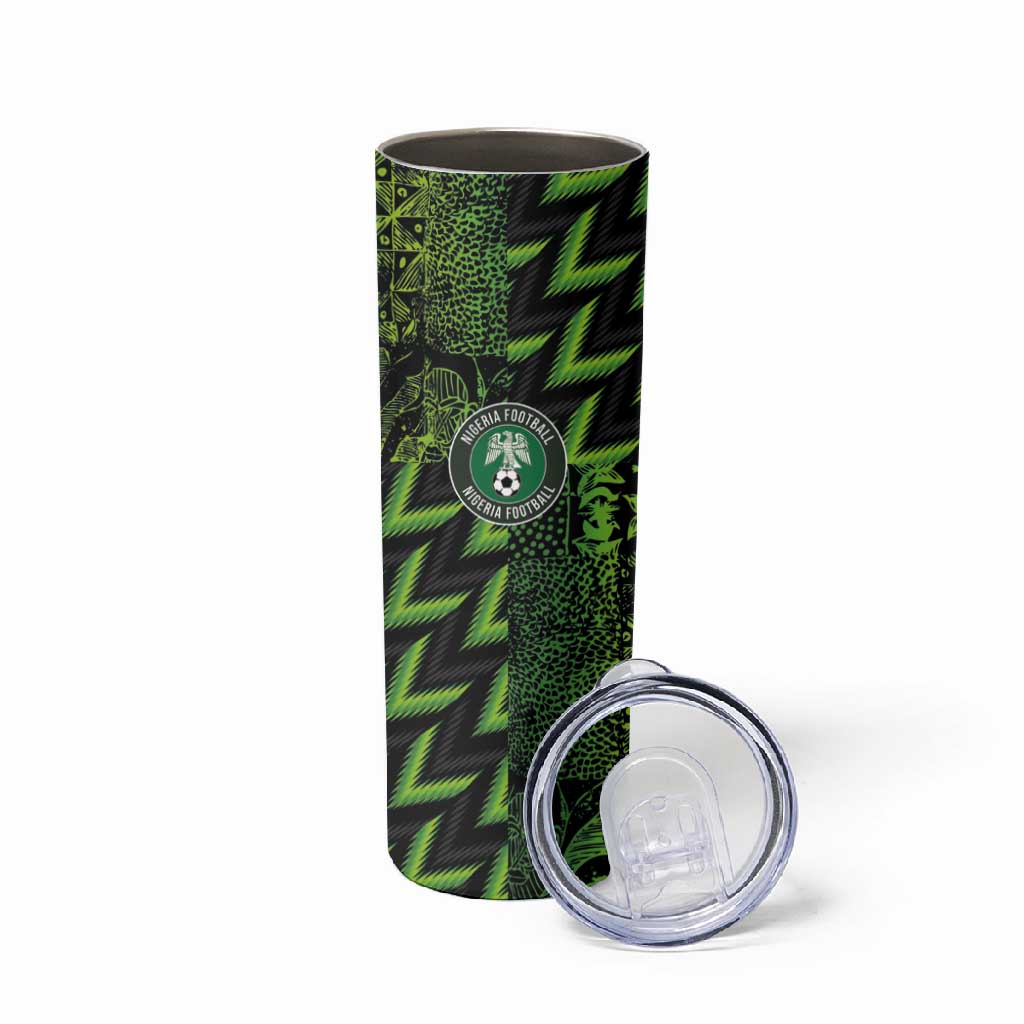 Nigeria Football Custom Skinny Tumbler Champions-Super Eagles LT03