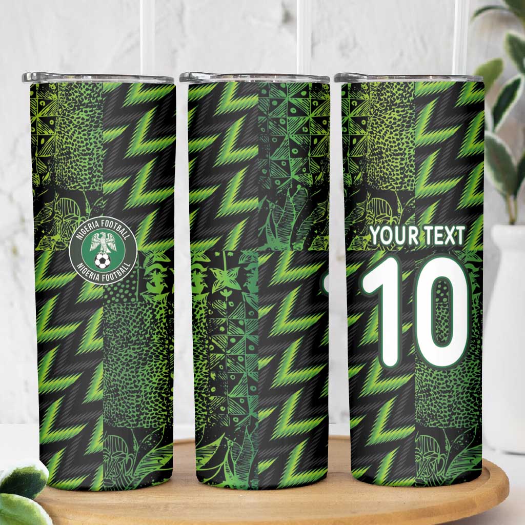 Nigeria Football Custom Skinny Tumbler Champions-Super Eagles LT03