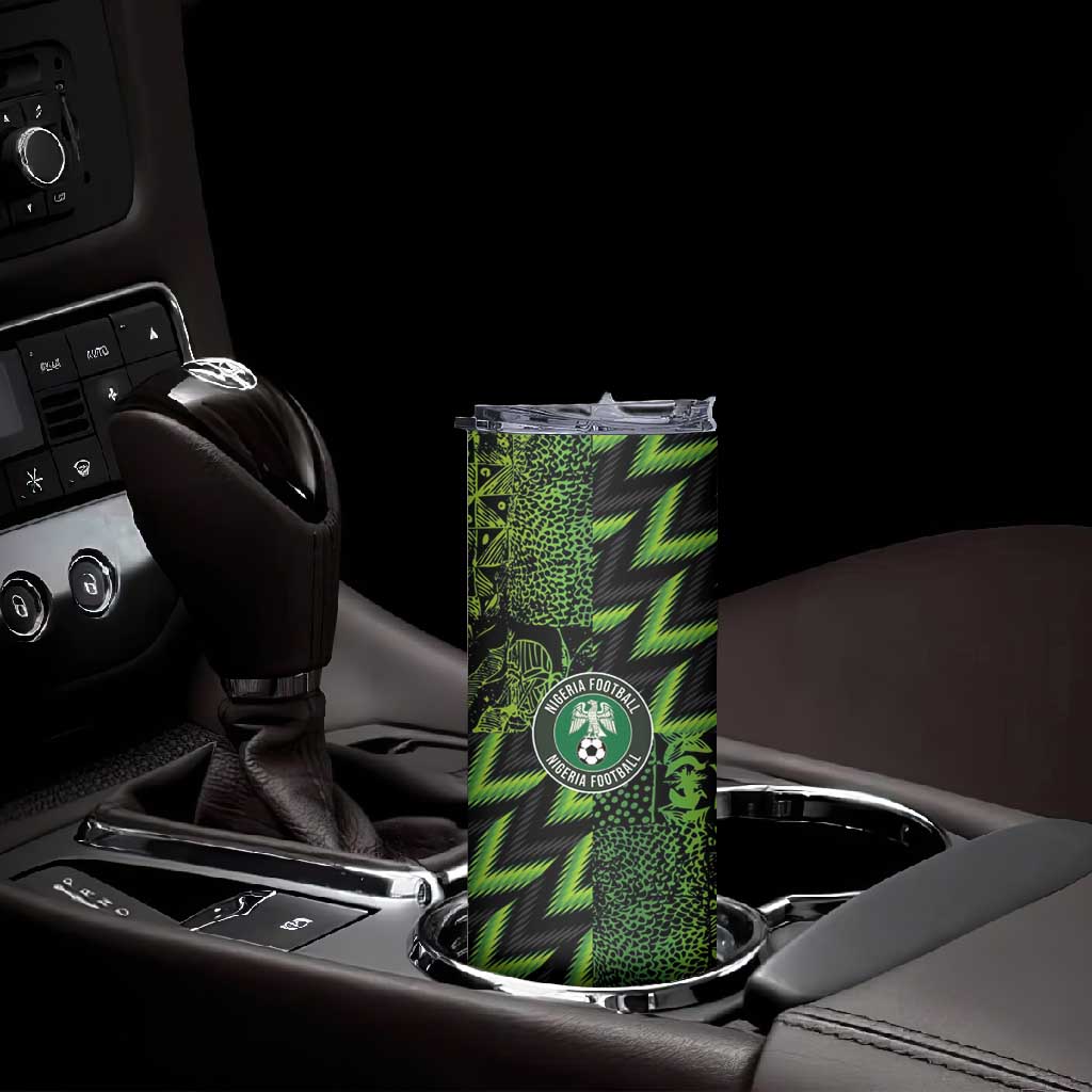 Nigeria Football Custom Skinny Tumbler Champions-Super Eagles LT03