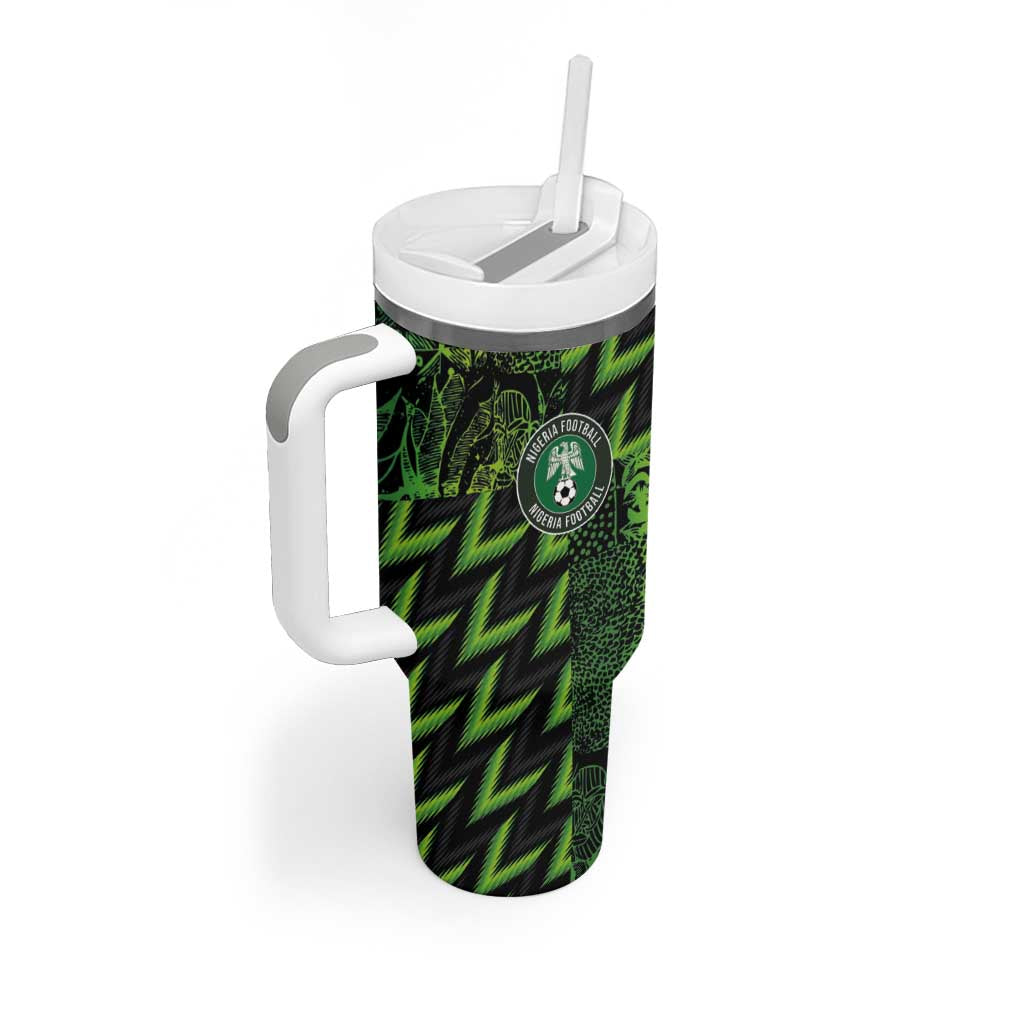 Nigeria Football Custom Tumbler With Handle Champions-Super Eagles LT03