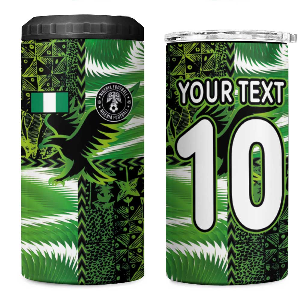Nigeria Football Custom 4 in 1 Can Cooler Tumbler Super Eagles-Africa Spirit LT03