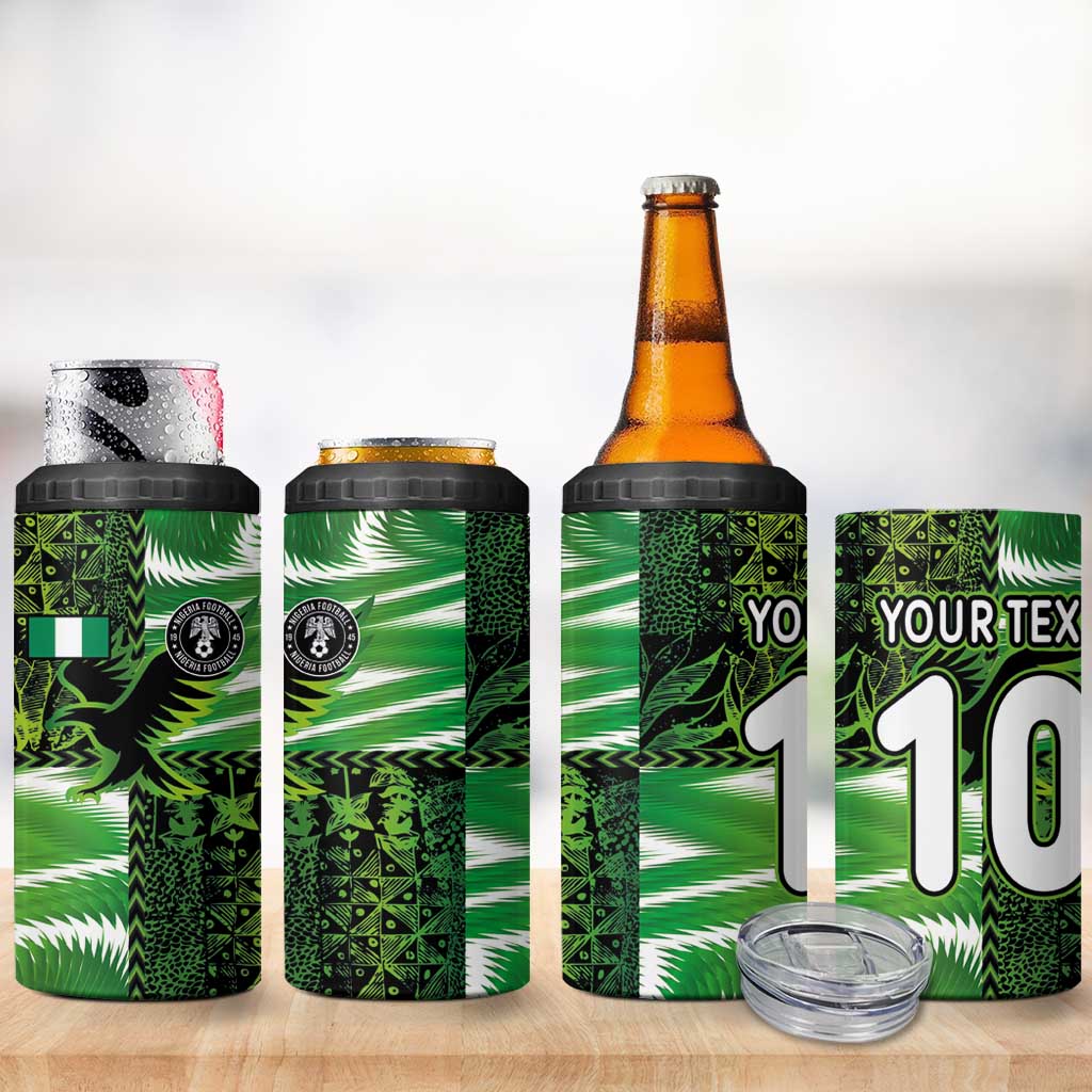 Nigeria Football Custom 4 in 1 Can Cooler Tumbler Super Eagles-Africa Spirit LT03