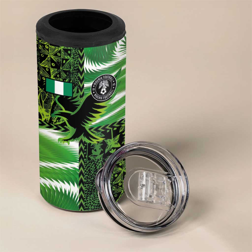 Nigeria Football Custom 4 in 1 Can Cooler Tumbler Super Eagles-Africa Spirit LT03