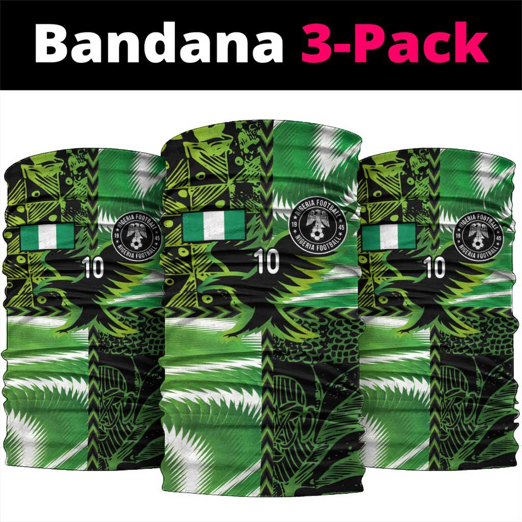Custom Nigeria Football Neck Gaiter Super Eagles Spirit LT03