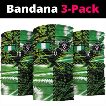Custom Nigeria Football Neck Gaiter Super Eagles Spirit LT03
