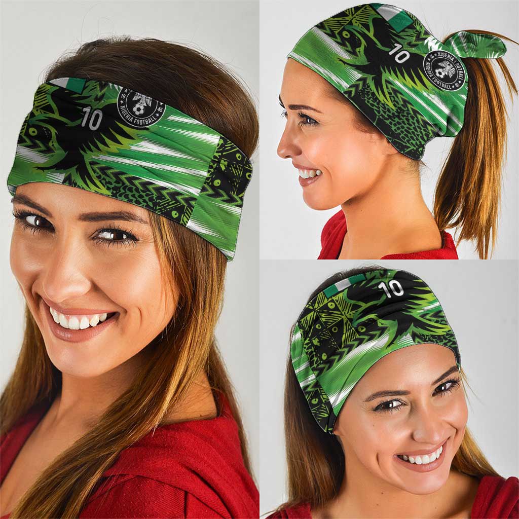 Custom Nigeria Football Neck Gaiter Super Eagles Spirit LT03