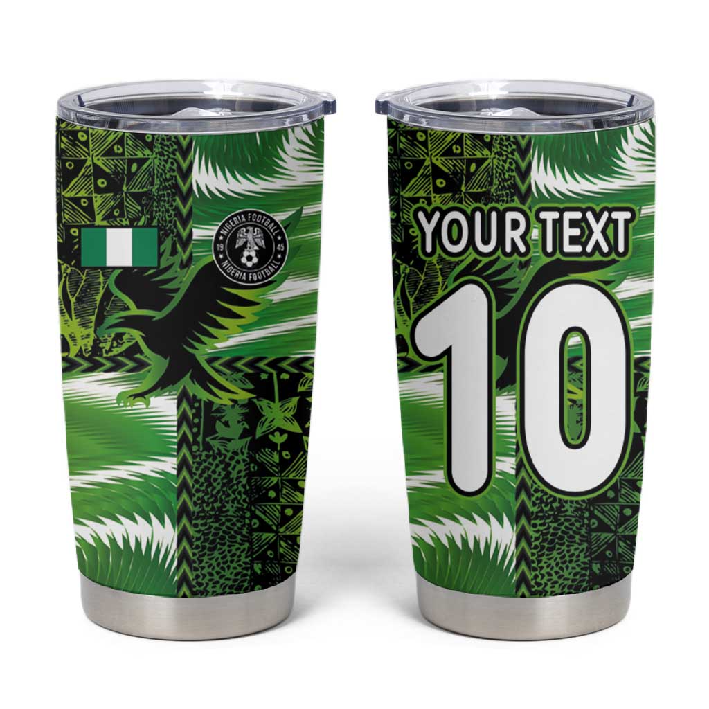 Nigeria Football Custom Tumbler Cup Super Eagles-Africa Spirit LT03