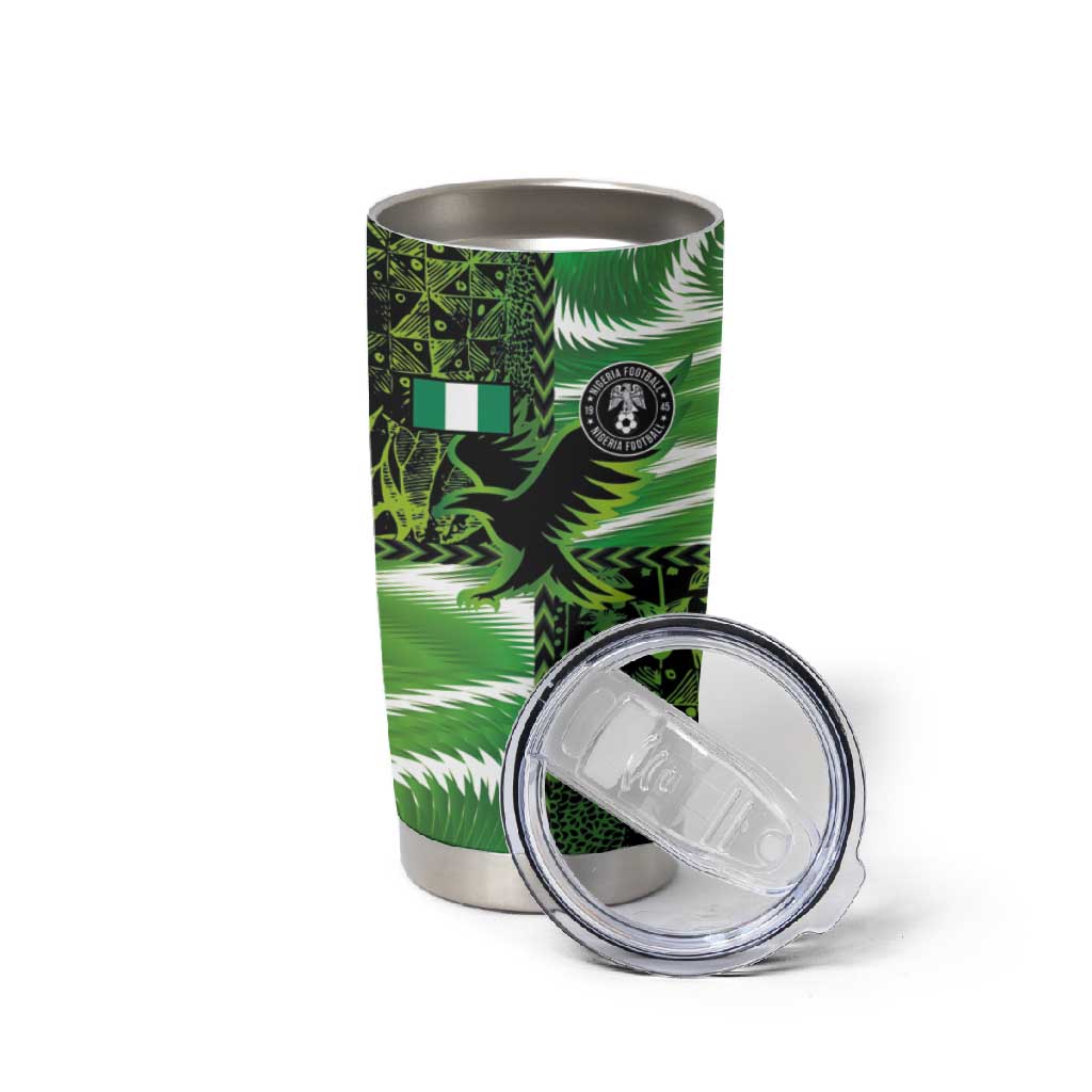 Nigeria Football Custom Tumbler Cup Super Eagles-Africa Spirit LT03