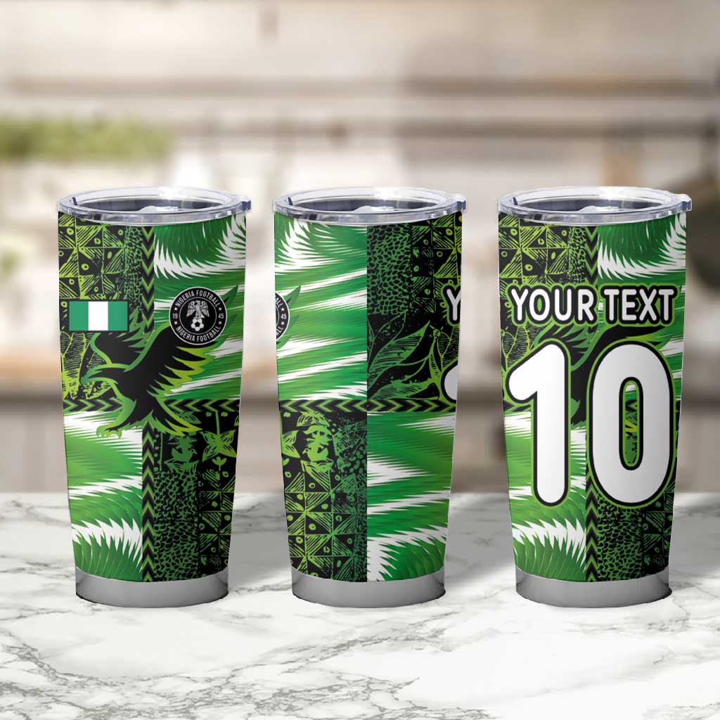 Nigeria Football Custom Tumbler Cup Super Eagles-Africa Spirit LT03