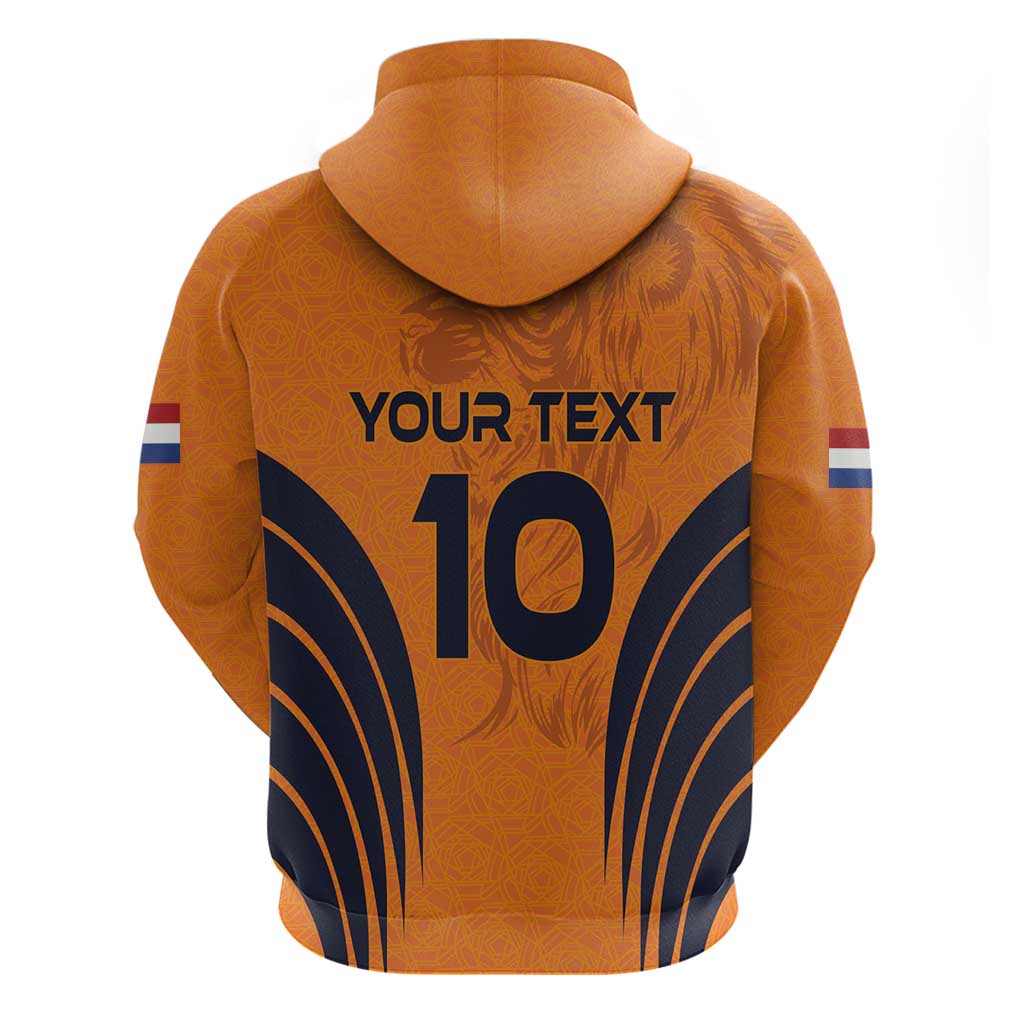 Custom Netherlands Football 2024 Road To The Champion Hoodie LT03