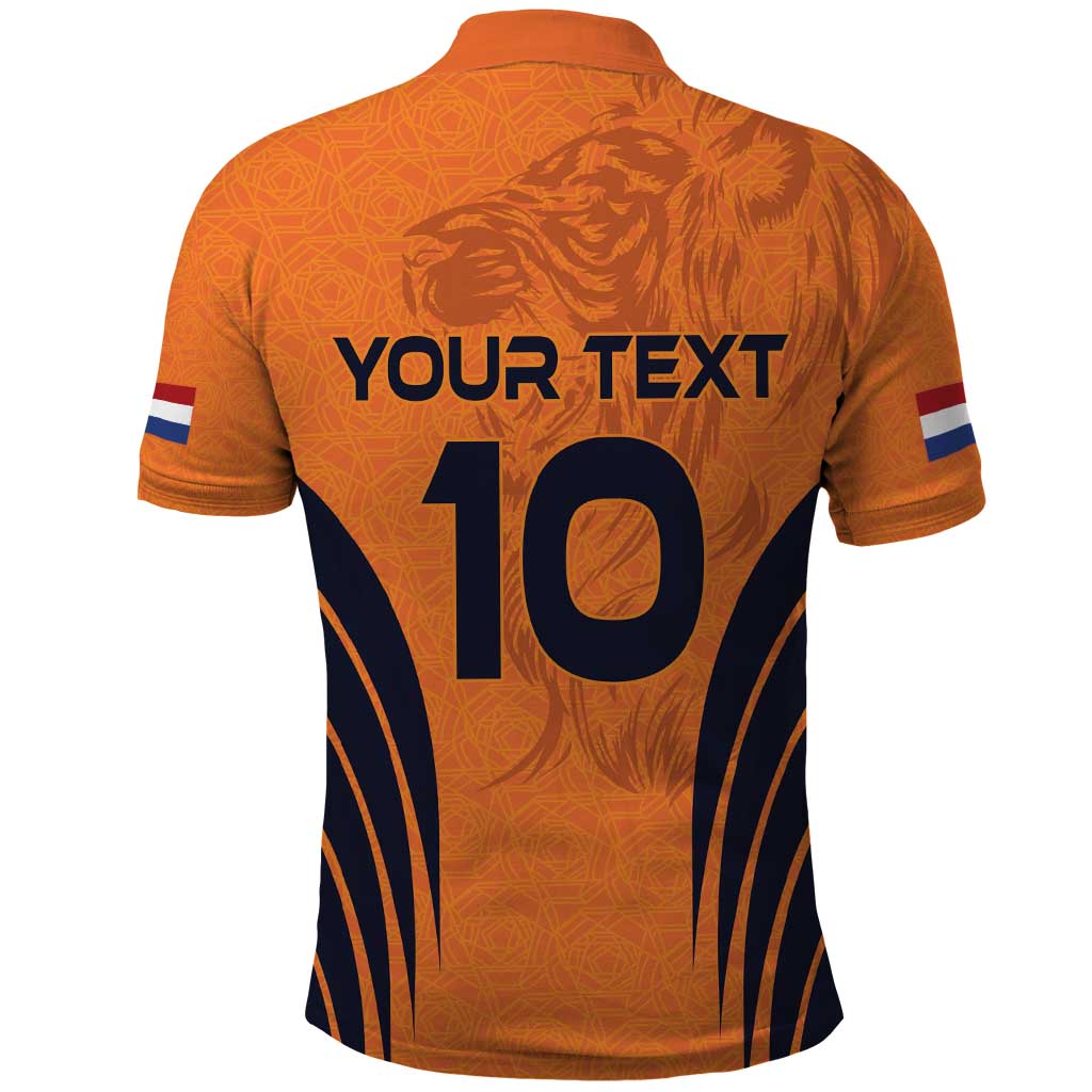 Custom Netherlands Football 2024 Road To The Champion Polo Shirt LT03