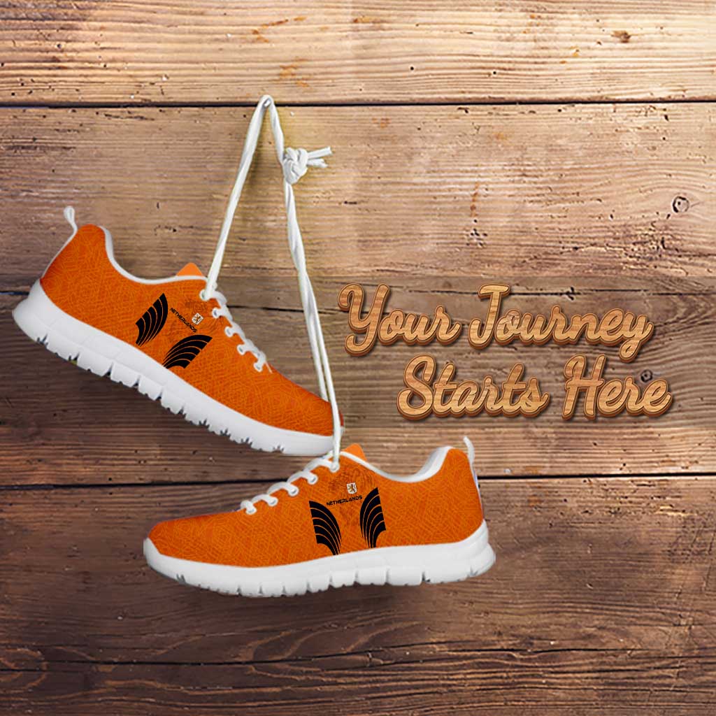 Custom Netherlands Football 2024 Road to The Champion Sneakers LT03