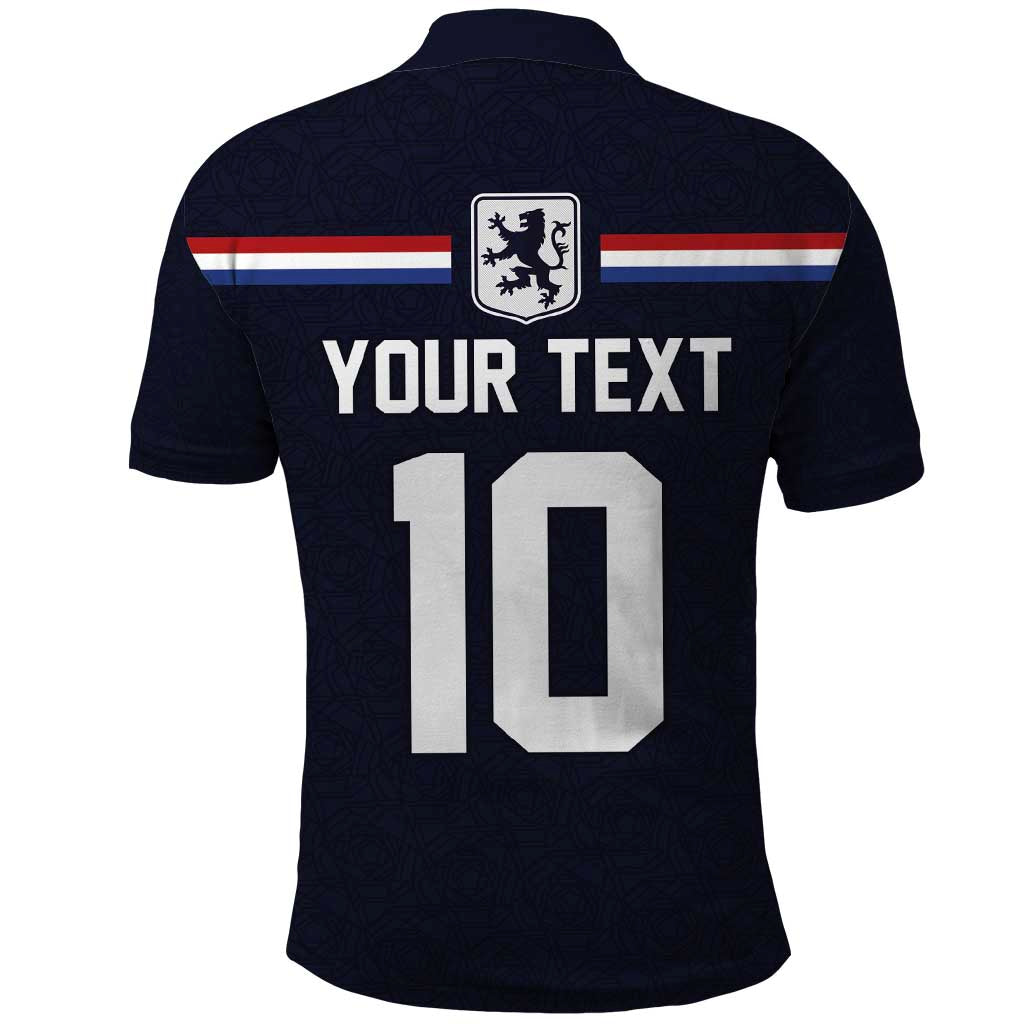 Custom Netherlands Football 2024 Road To The Champion Polo Shirt Oranje Holland Clockwork Orange The Flying Away Color LT03